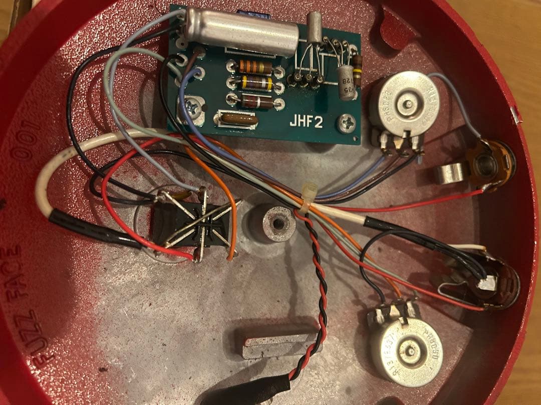 t*7様 Fuzz Face ファズエフェクター レッド　MOD