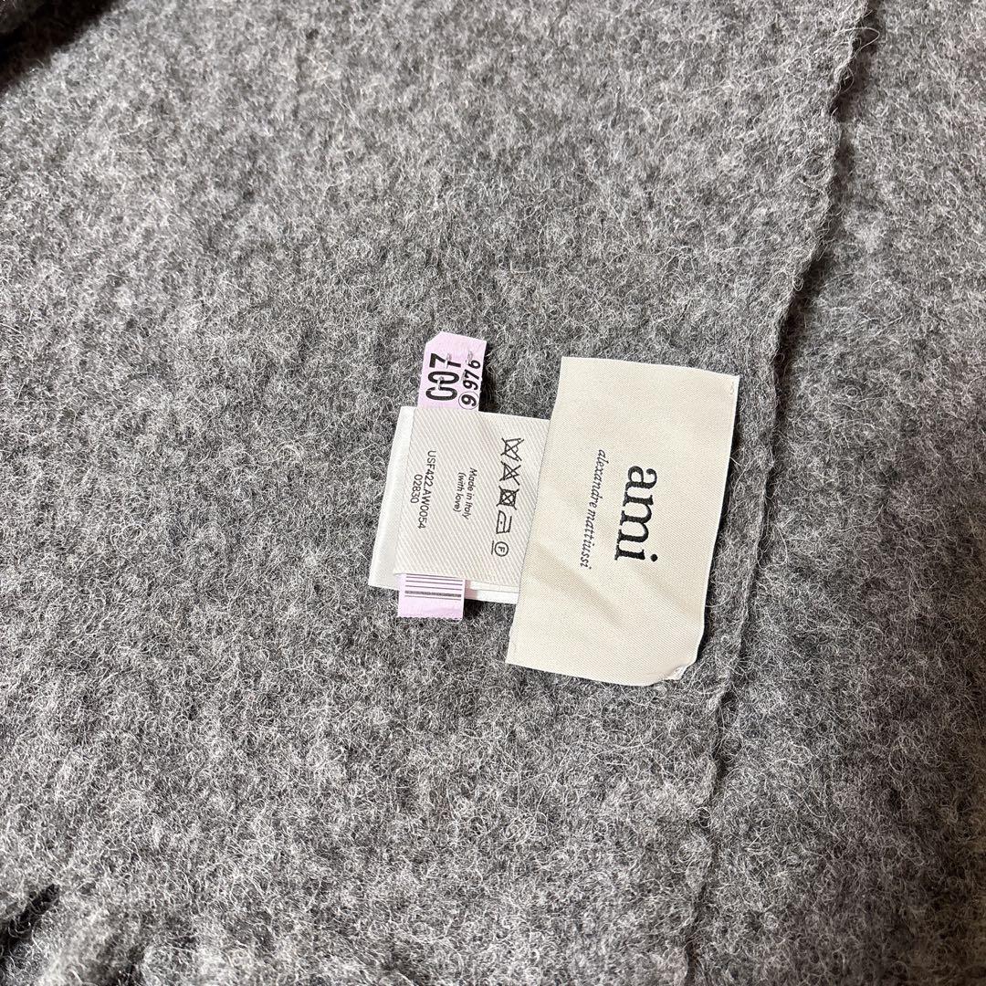 ami paris アミパリス ロゴ マフラー