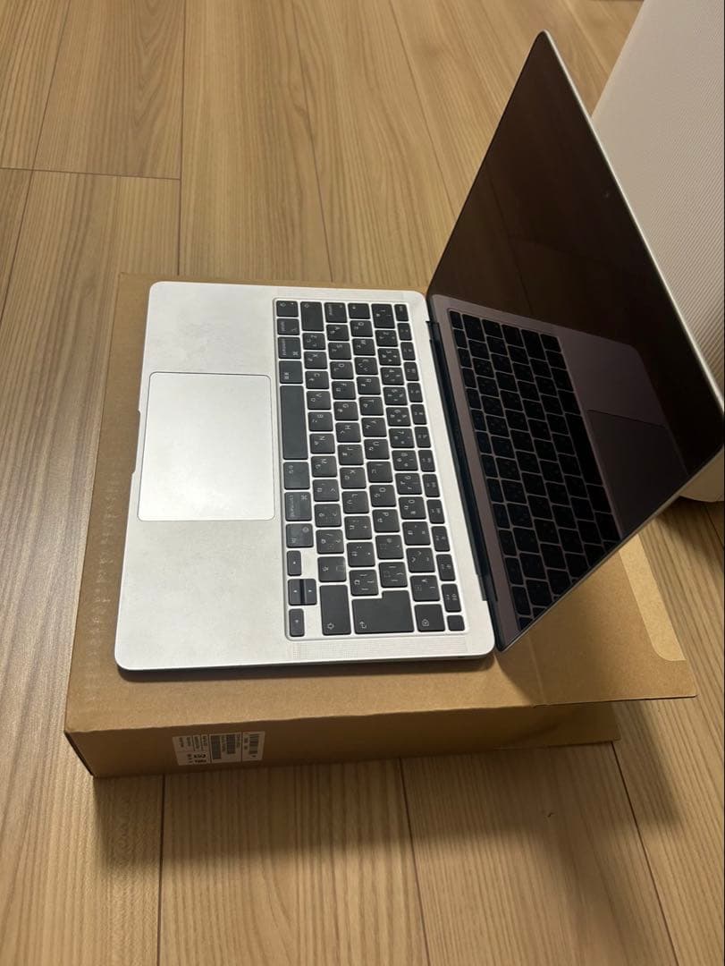 MacBook Air M1 ノートPC 13インチ 8GB シルバー 充電器付