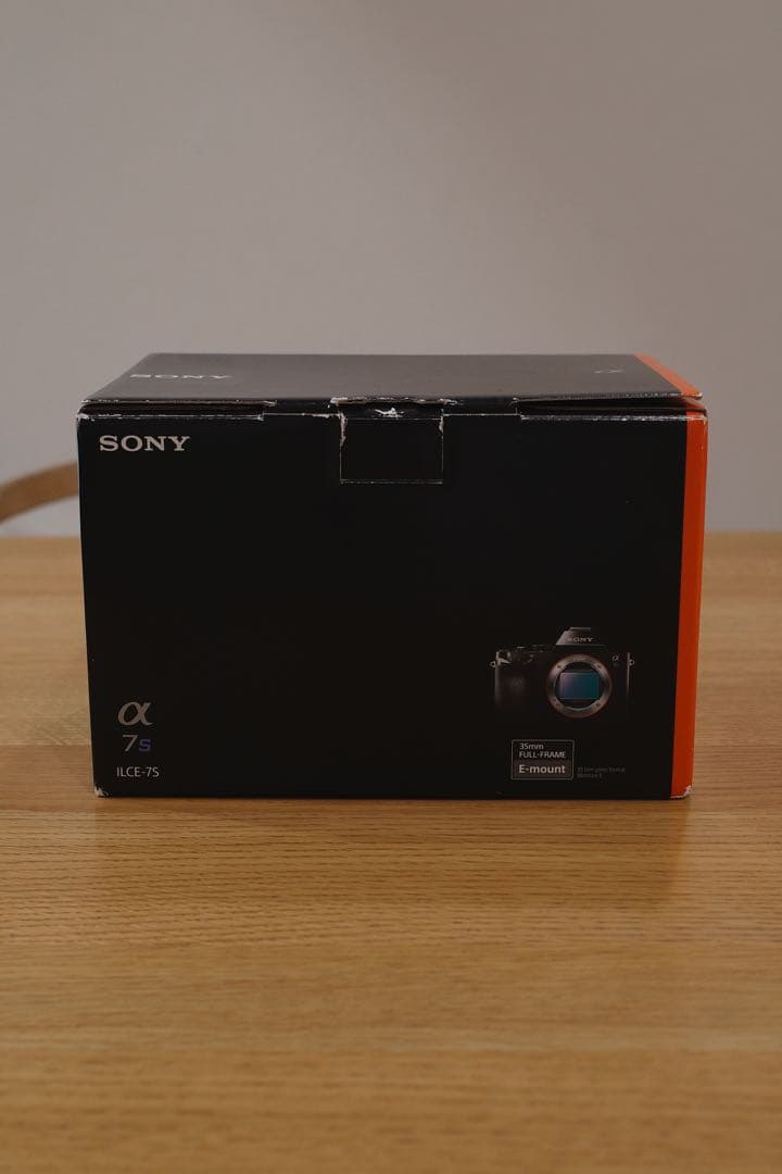 SONY α7S ショット数5400回