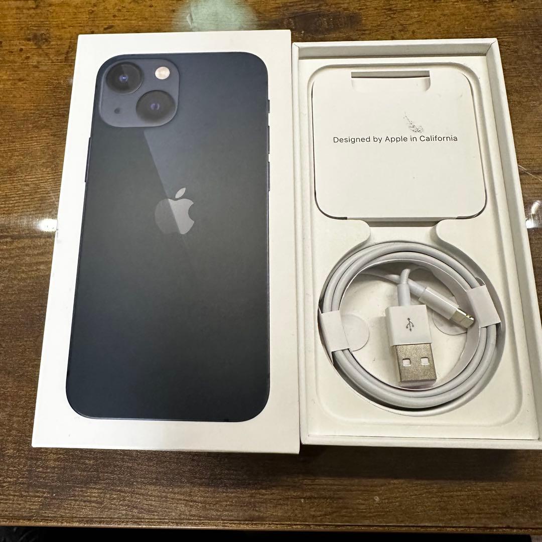 iPhone 13 mini ブラック 128 GB SIMフリー本体