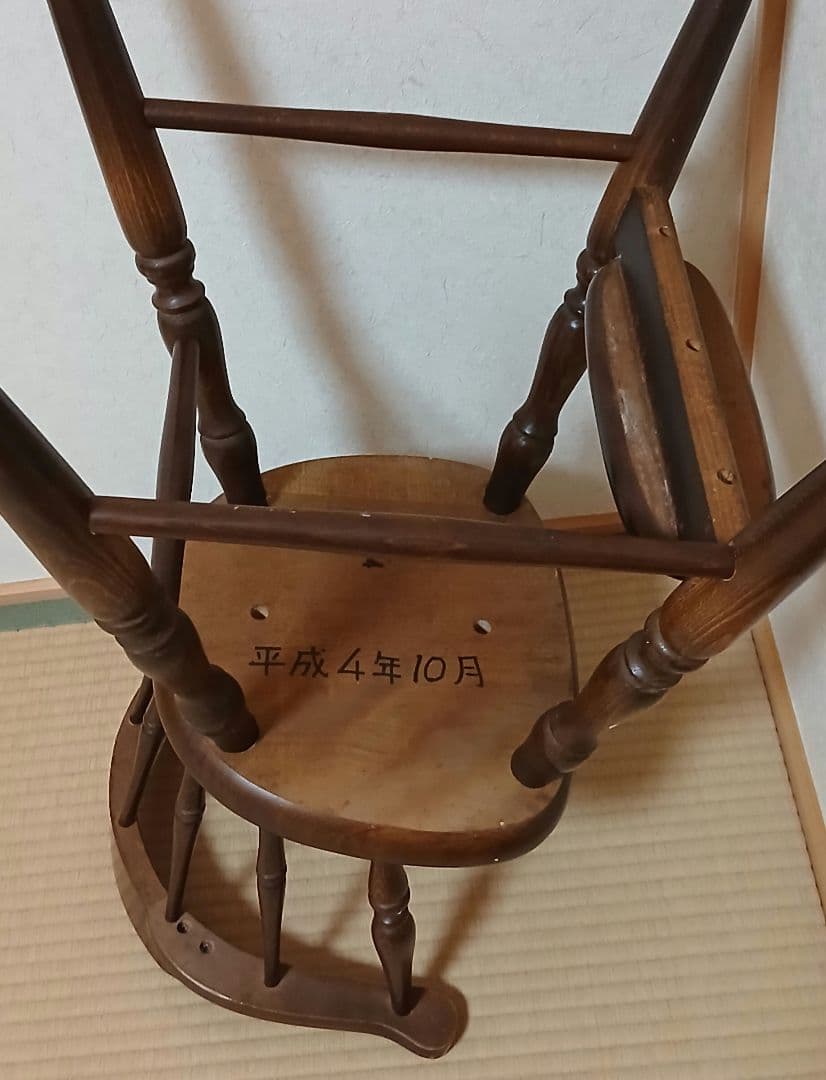 【飛騨産業】木製ハイチェア 1脚