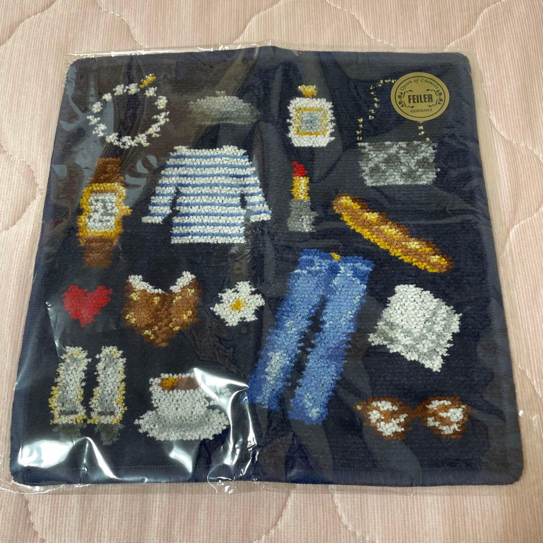 ☆新品未使用☆フェイラー イエナ コラボハンカチ 2枚セット