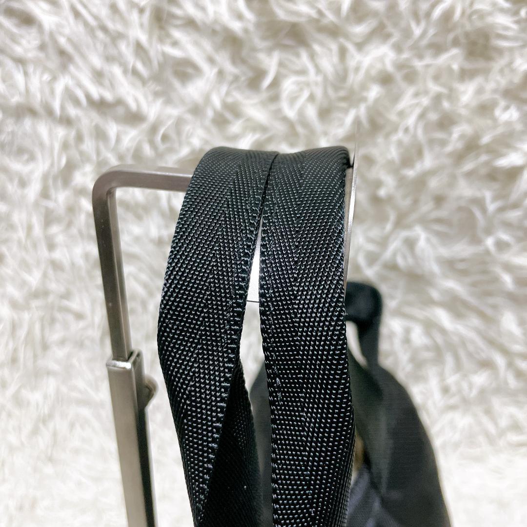 美品 ポーター ラウンド トートバッグ ナイロン A4 ブラック 希少 廃盤