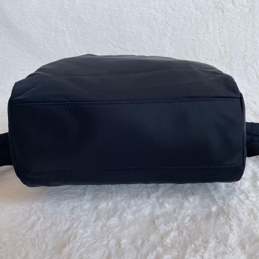 agnes b.＊アニエスベー＊バックパック＊リュック＊ブラック＊チャーム付き