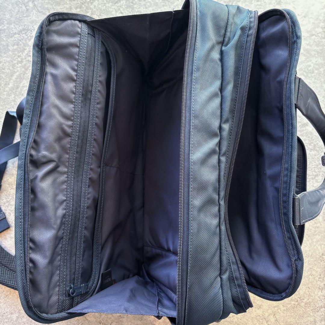 TUMI×SHIPS別注 ALPHA2 3WAY 26180NVS3E ネイビー