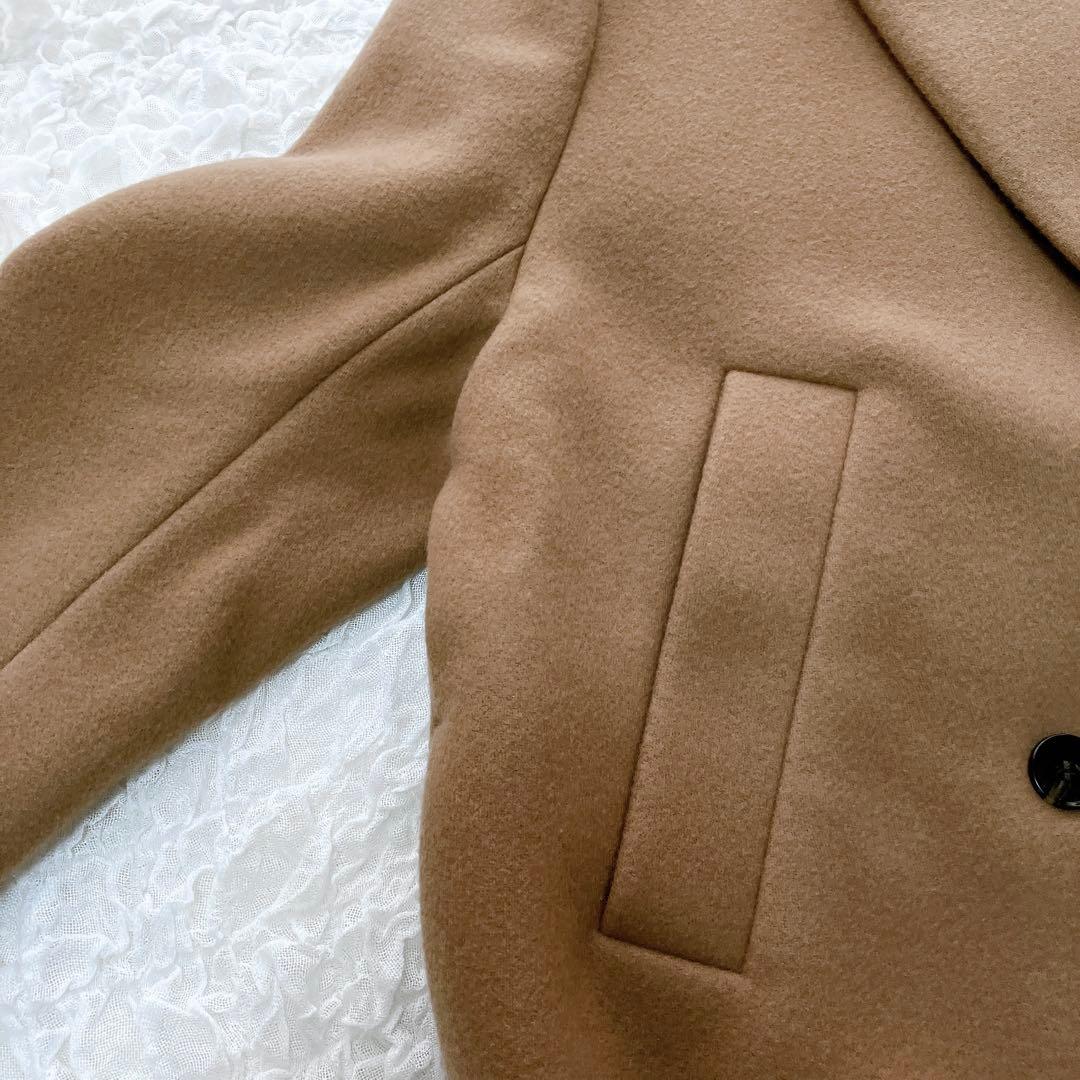 アンタイトル　23AW ウールメルトン　チェスターコート　大きいサイズ　44