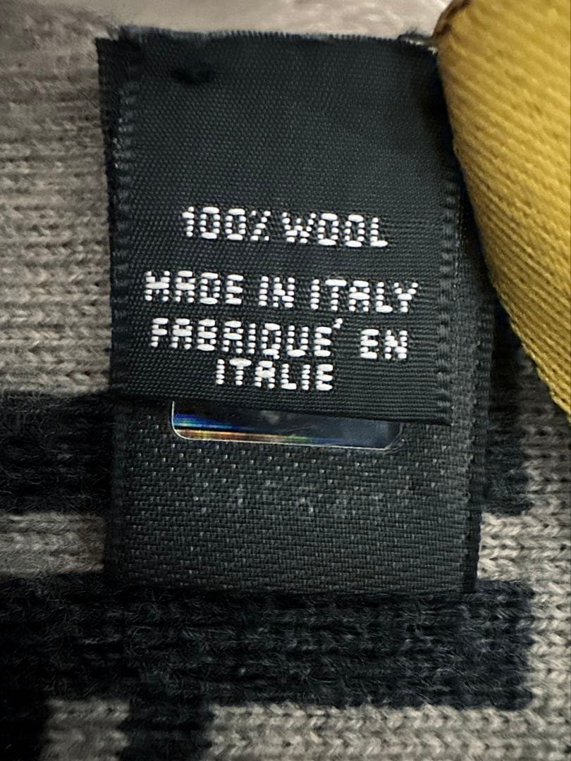 FENDI♡マフラー♡ロゴ♡総柄♡ブラック♡グレー♡ベージュ♡ウール100%