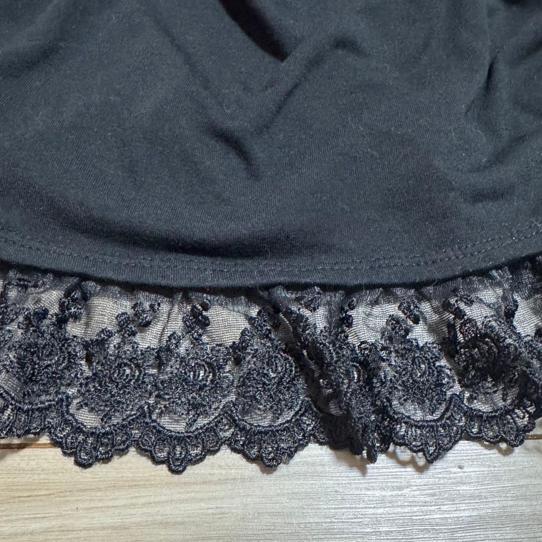 【希少】00s美品 axes femme ビッグ リボン キャミソール 黒 M