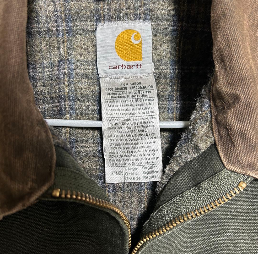 カーハート　デトロイト　L モスグリーン　ジョニーデップ mos