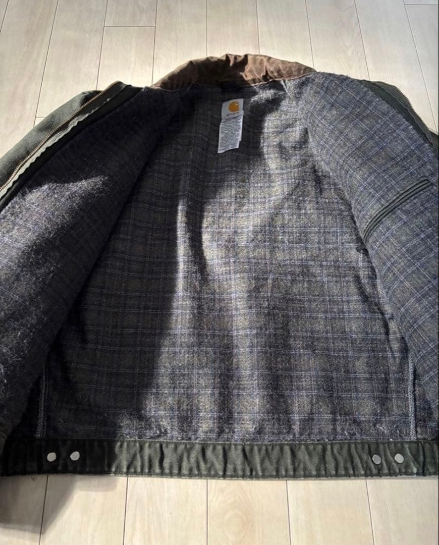 カーハート　デトロイト　L モスグリーン　ジョニーデップ mos