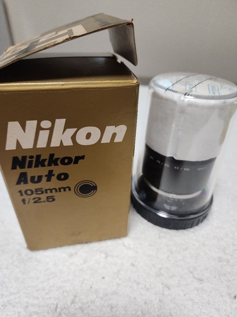 ニコン　Nikon　nikkor　１０５mm　f2.5　カメラ　レンズ　美品