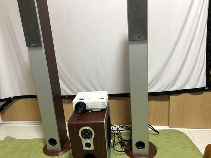 ホームシアターセット 100インチスクリーンつき