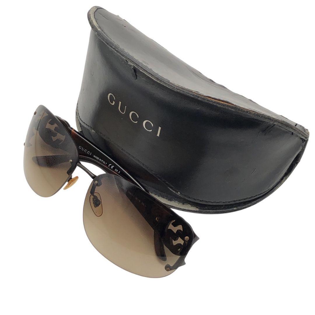 美品✨GUCCI サングラス インターロッキング GGロゴ イタリア製 ケース