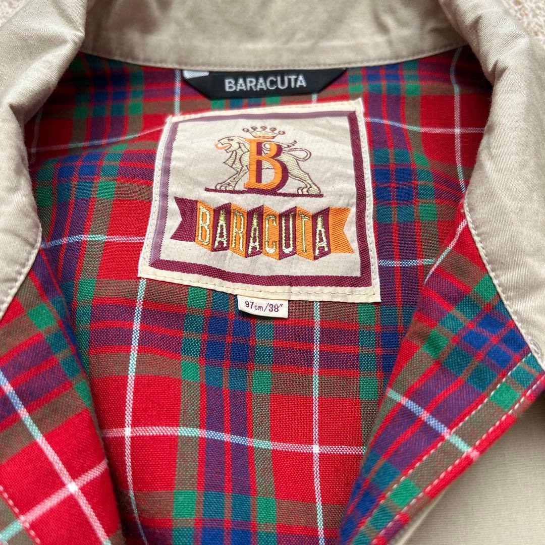 希少種美品 バラクータ80sベージュ Mハリントンジャケット g10/g9