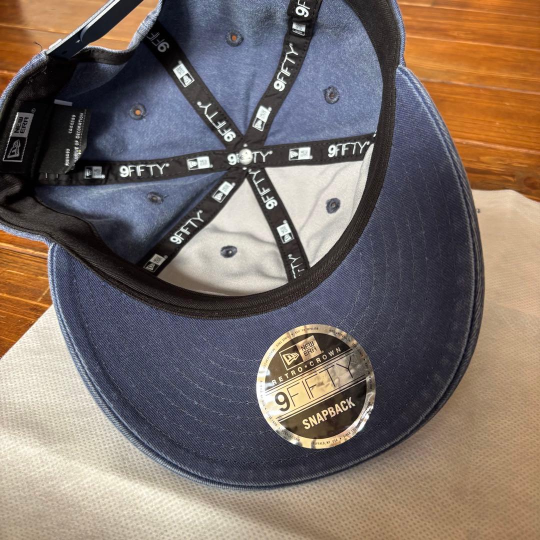 NEW ERA for RHC フェードR ロゴキャップ ピグメント加工