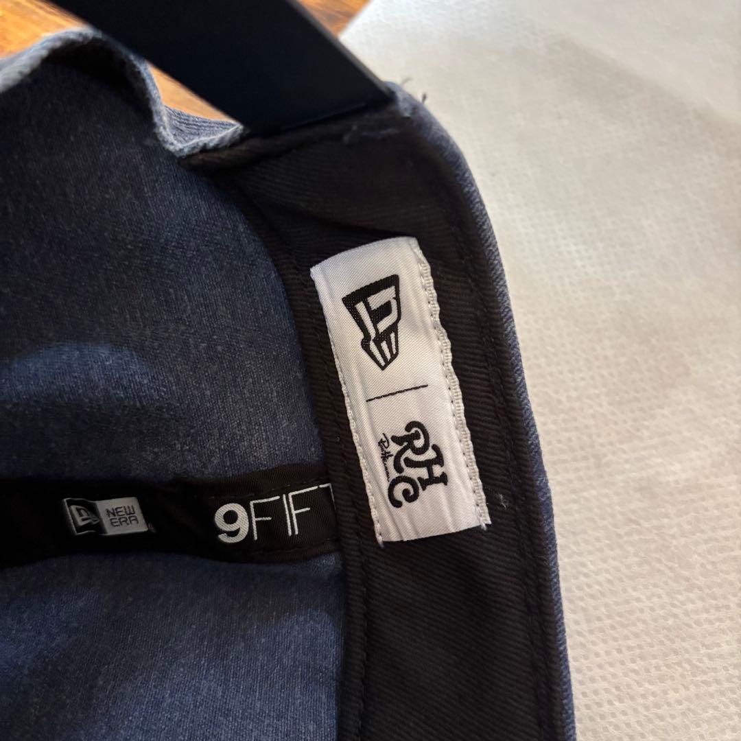 NEW ERA for RHC フェードR ロゴキャップ ピグメント加工