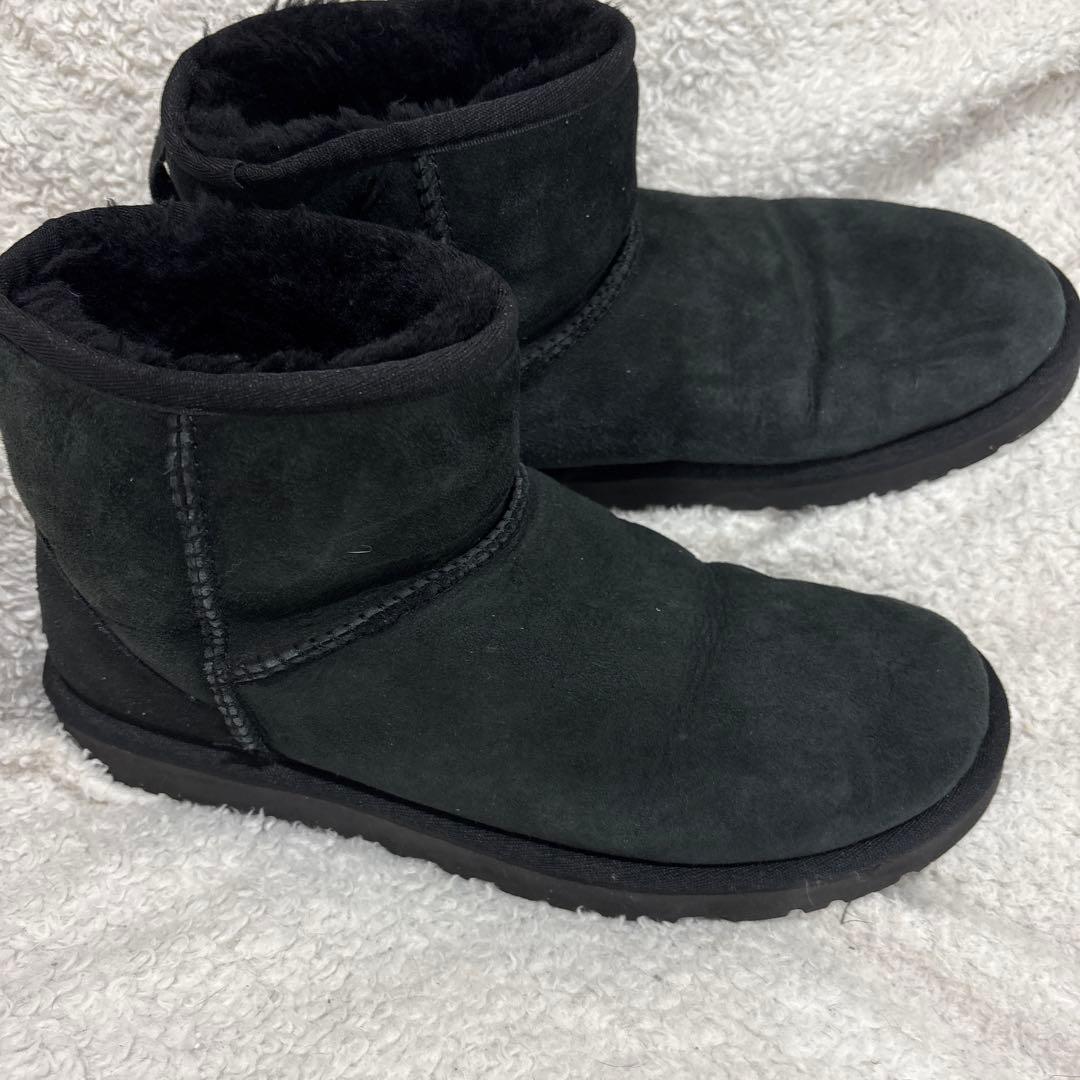 UGG ブラック ムートンブーツ 25cm