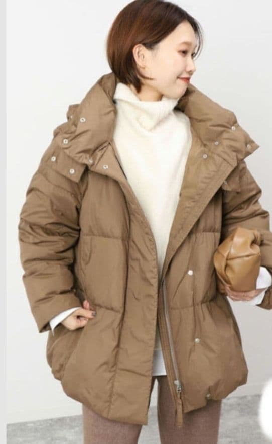 SLOBE IENA ☆フェザーライトパッファーダウン　size36