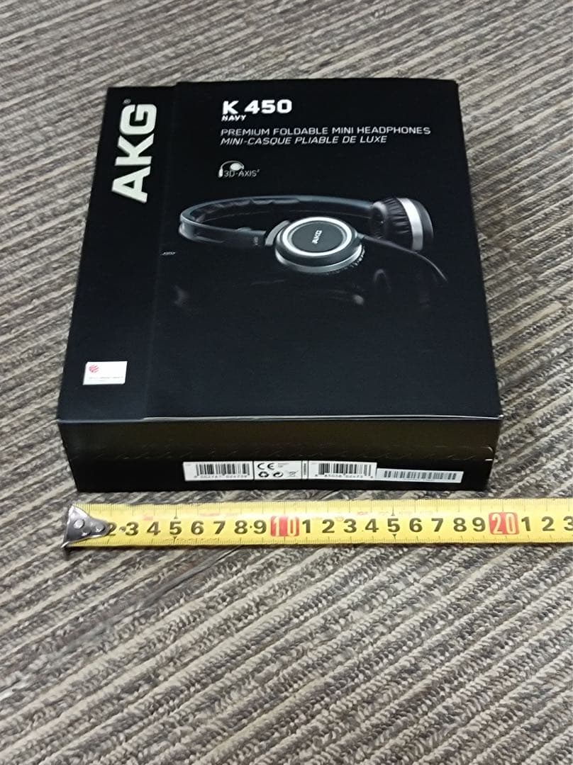 八6038【新品未開封】AKG ヘッドホン　K450 NAVY