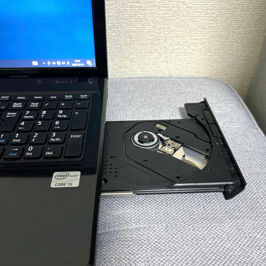 NEC ノートパソコン Corei5 SSD240Gメモリ8GB DVDマルチ