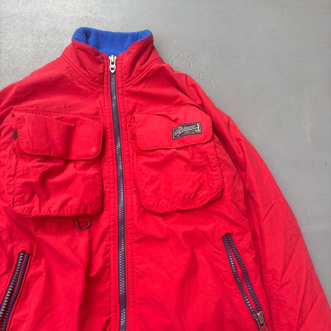 polo by Ralph Lauren 裏フリース　ナイロンジャケット 名作