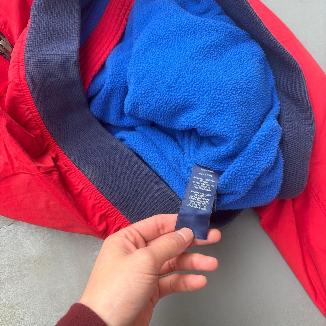 polo by Ralph Lauren 裏フリース　ナイロンジャケット 名作