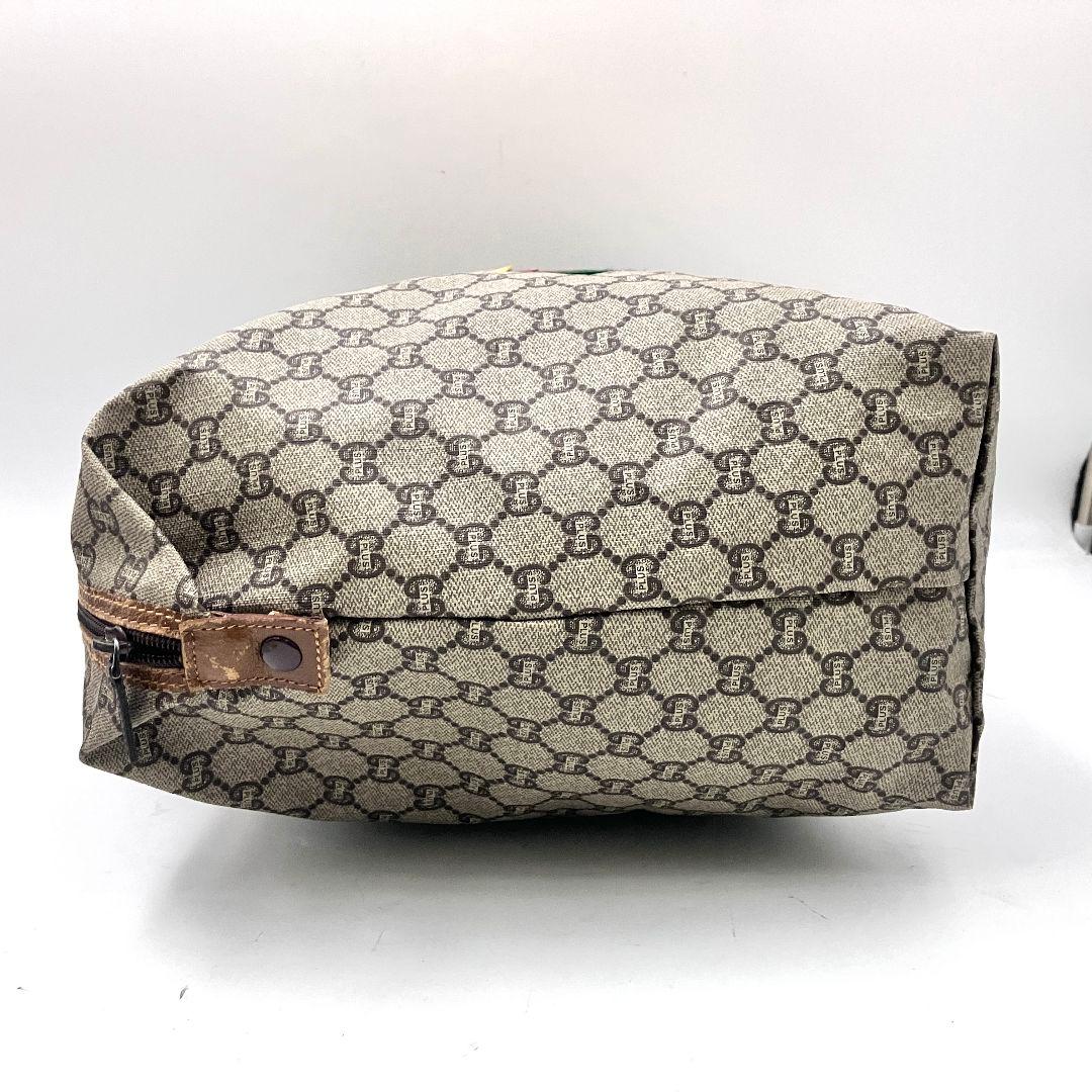 美品✨️グッチ 3028 GGスプリーム トートバッグ ボストン シェリーライン