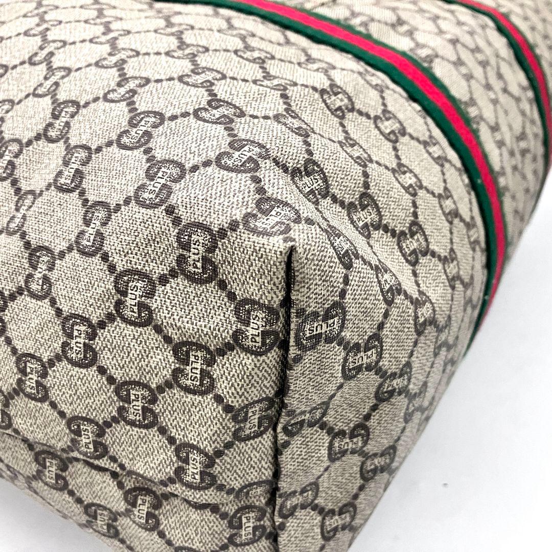 美品✨️グッチ 3028 GGスプリーム トートバッグ ボストン シェリーライン