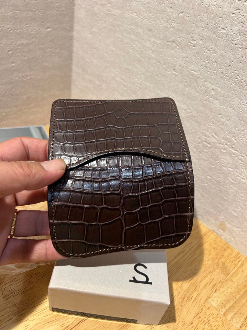 ちある様　新品WILDSWANS タング　クロコ×ブッテーロ