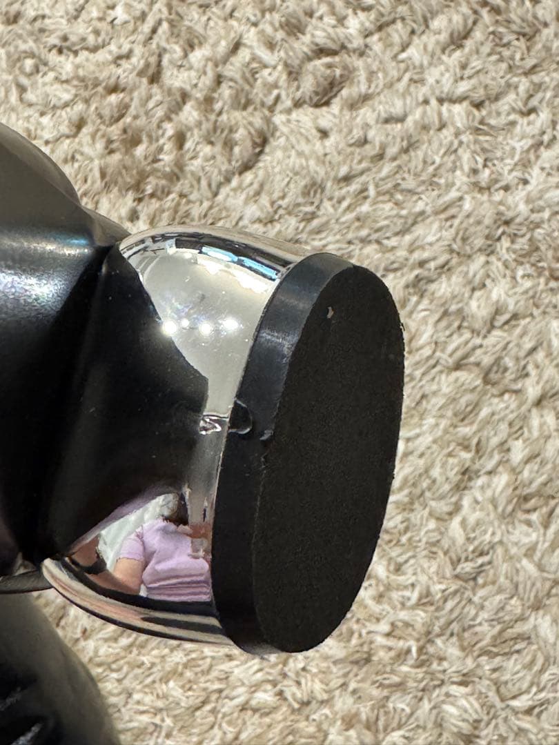 靴 amerivintage OVAL MOTIF VOLUME MULE L