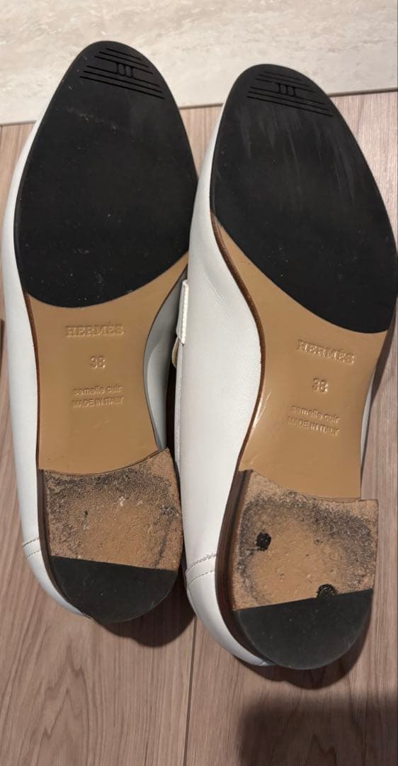 【お値下げしました】HERMES モカシン パリ
