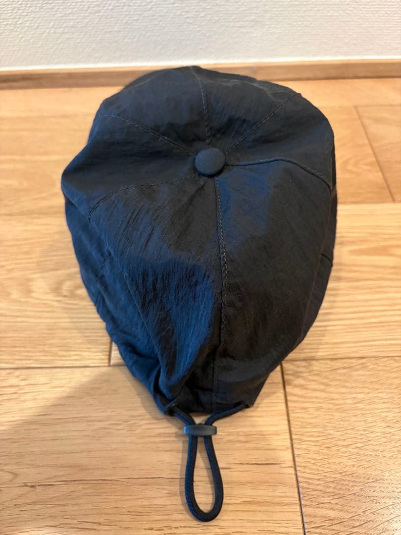 帽子 Stone  6-panel nylon l cap BLK