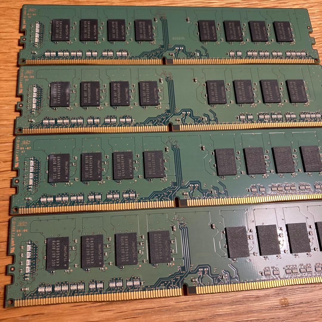 Samsung DDR4 32GB(8GB×4)