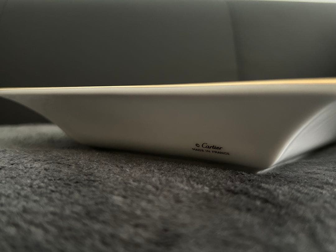 【非売品•美品】カルティエ　トリンケットトレー　小物入れ プレート レオパード柄