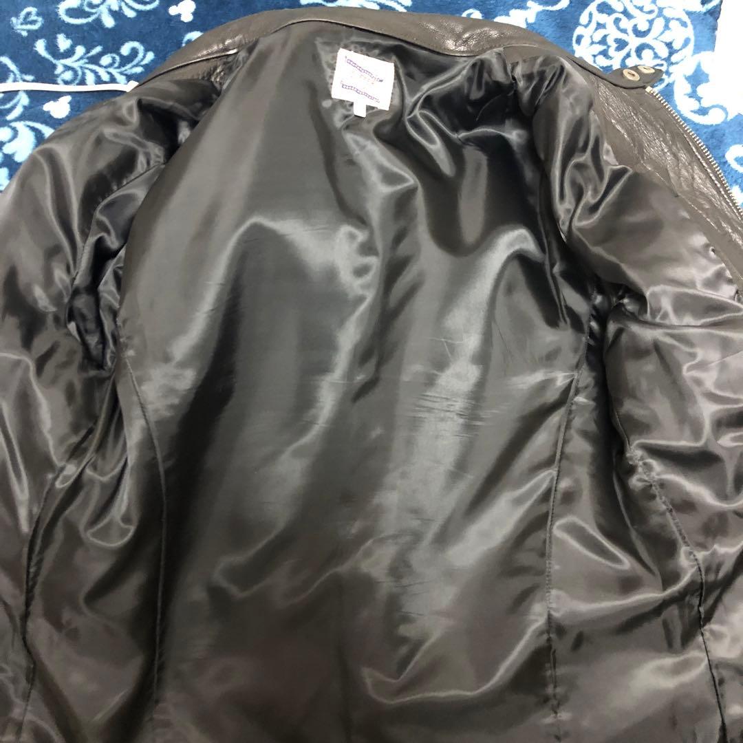 美品❗️duffer シングルライダース ジャケット ブラック 価格交渉あり❗️