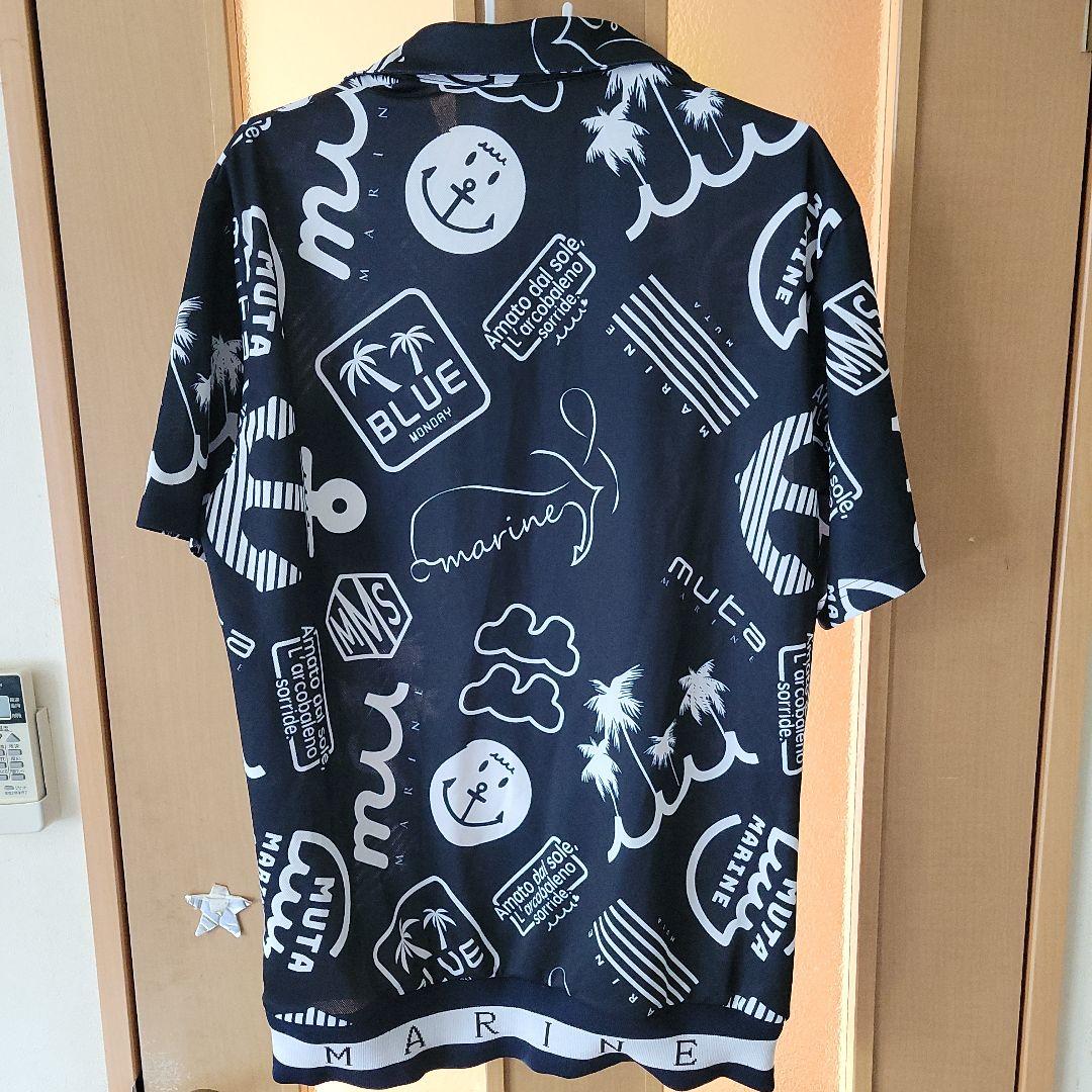 MUTA MARINE　ムータマリン　グラフィックポロシャツ　XL