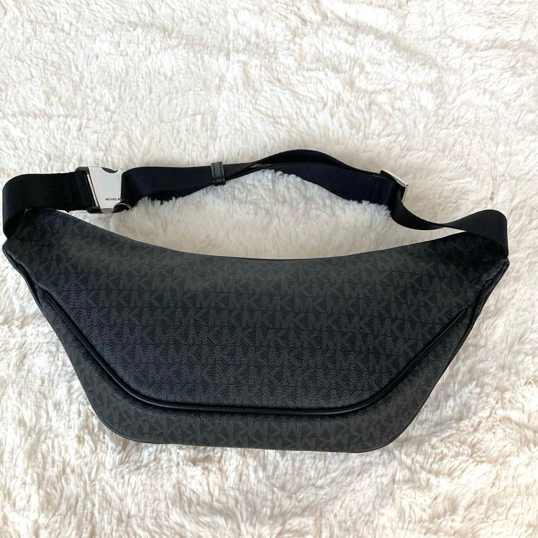 【美品】マイケルコース ケンリー シグネチャー ウエスト ボディバッグ メンズ