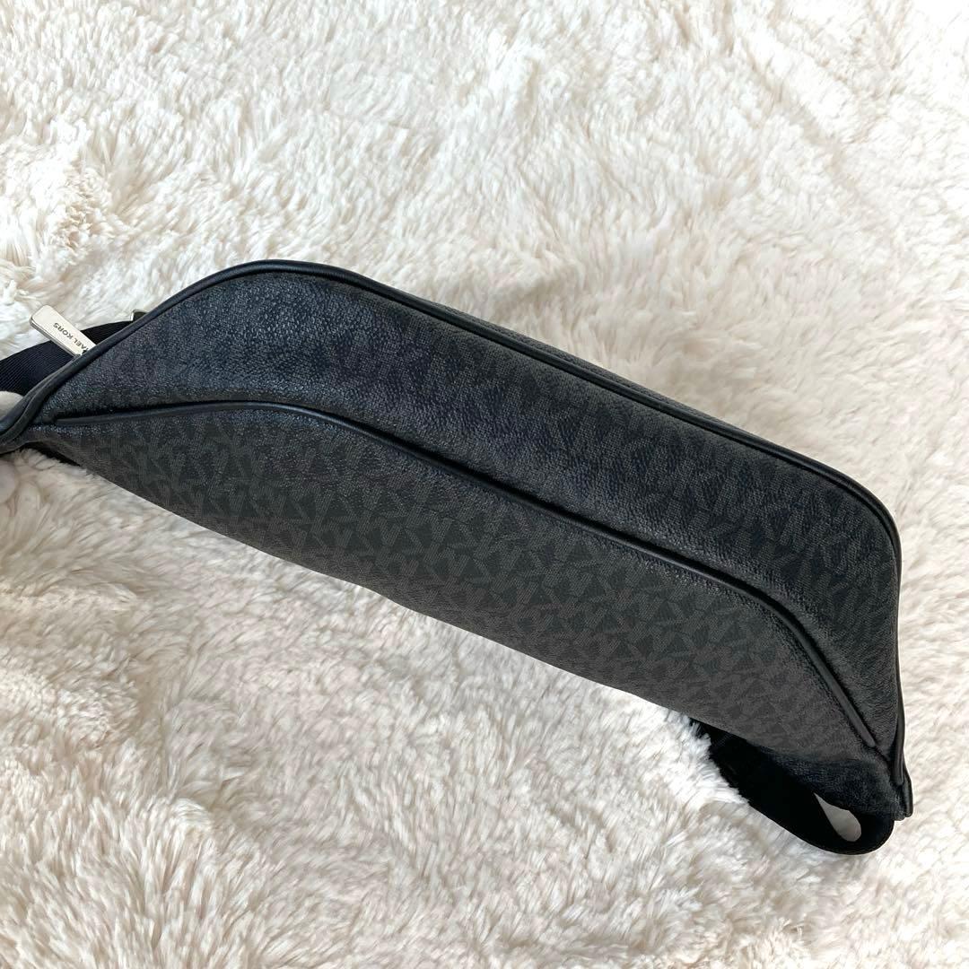 【美品】マイケルコース ケンリー シグネチャー ウエスト ボディバッグ メンズ