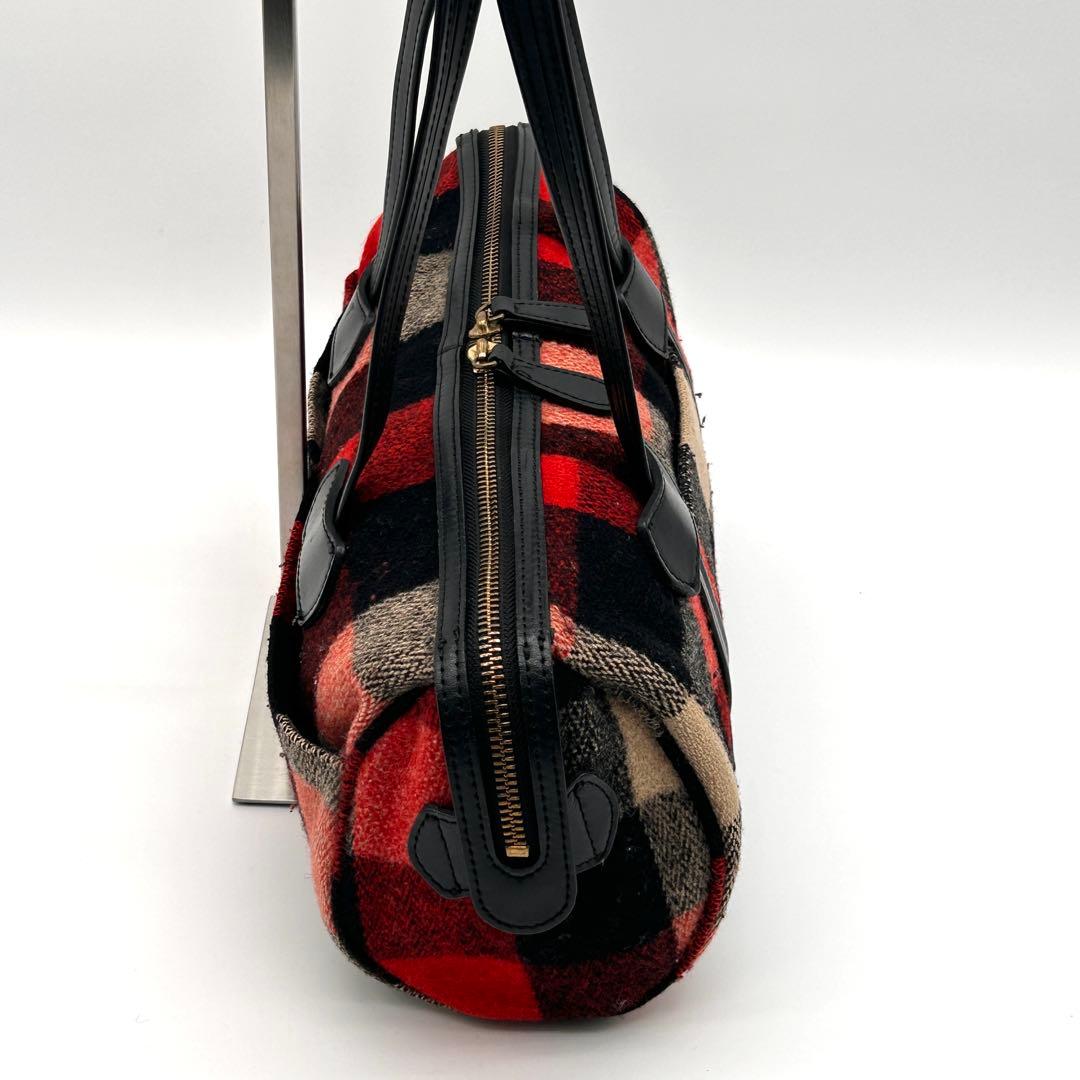 美品✨ PORTER ポーターガール ミニボストンバッグ チェック柄