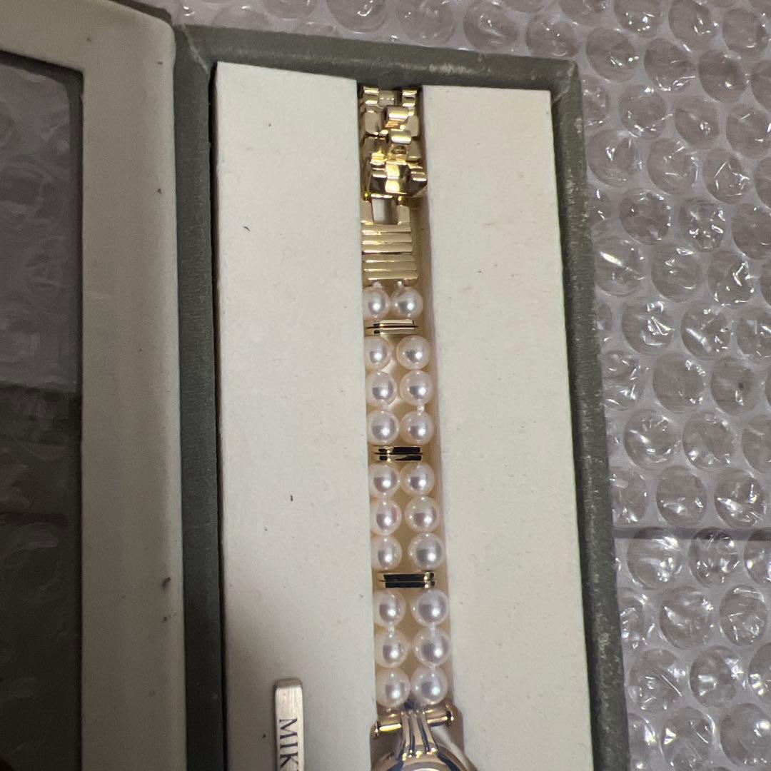 【電池切れ】腕時計　ミキモト　パールウォッチ　JAL限定