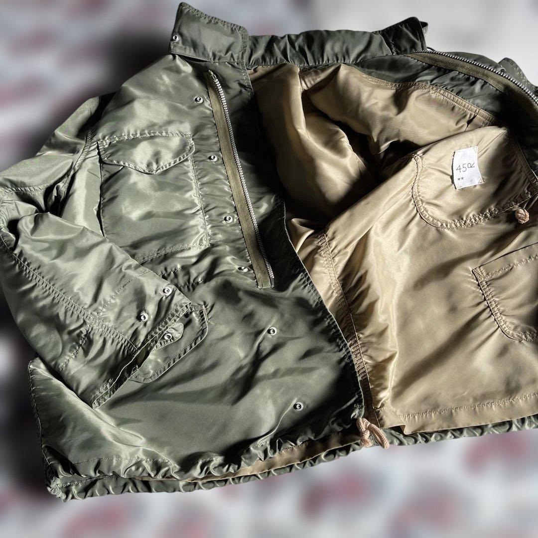 45R ナイロンオックス908ミリタリーブルゾン／ショートコート　春秋