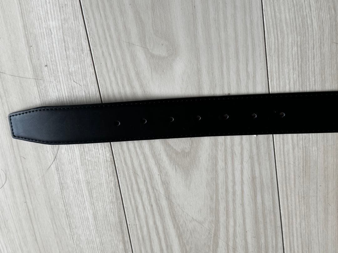 AMIRI 黒 ベルト 46/115