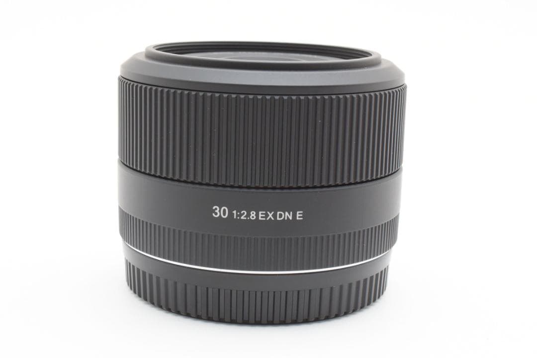 超美品 シグマ カメラレンズ 30mm f2.8 EX DN Sony ソニー用