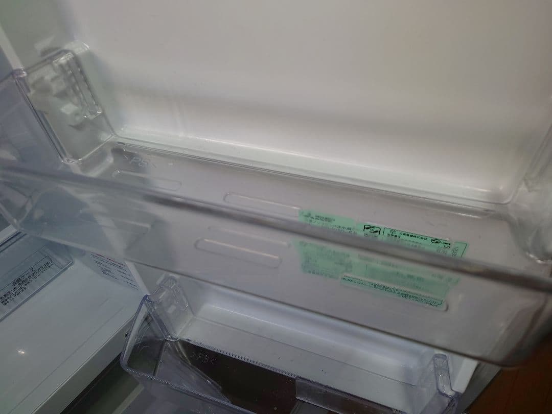 三菱冷蔵庫　19年製　シルバー　MR-P15D　146L　一人用などに