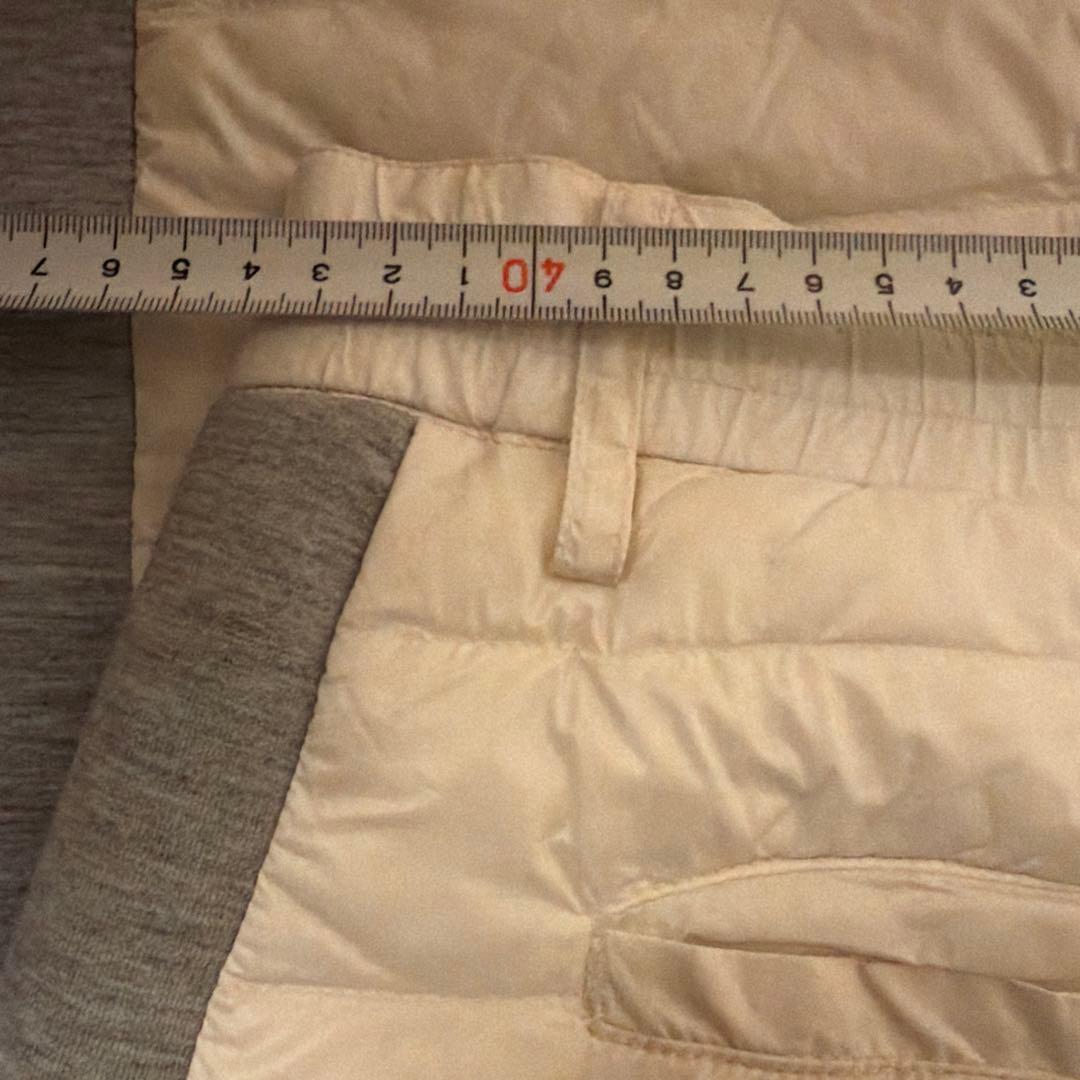 ムータマリンダウンパンツ白7