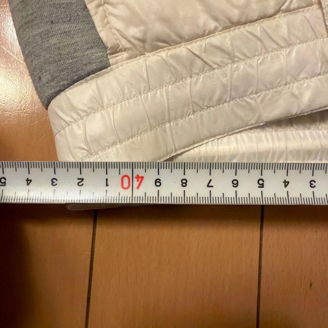 ムータマリンダウンパンツ白7