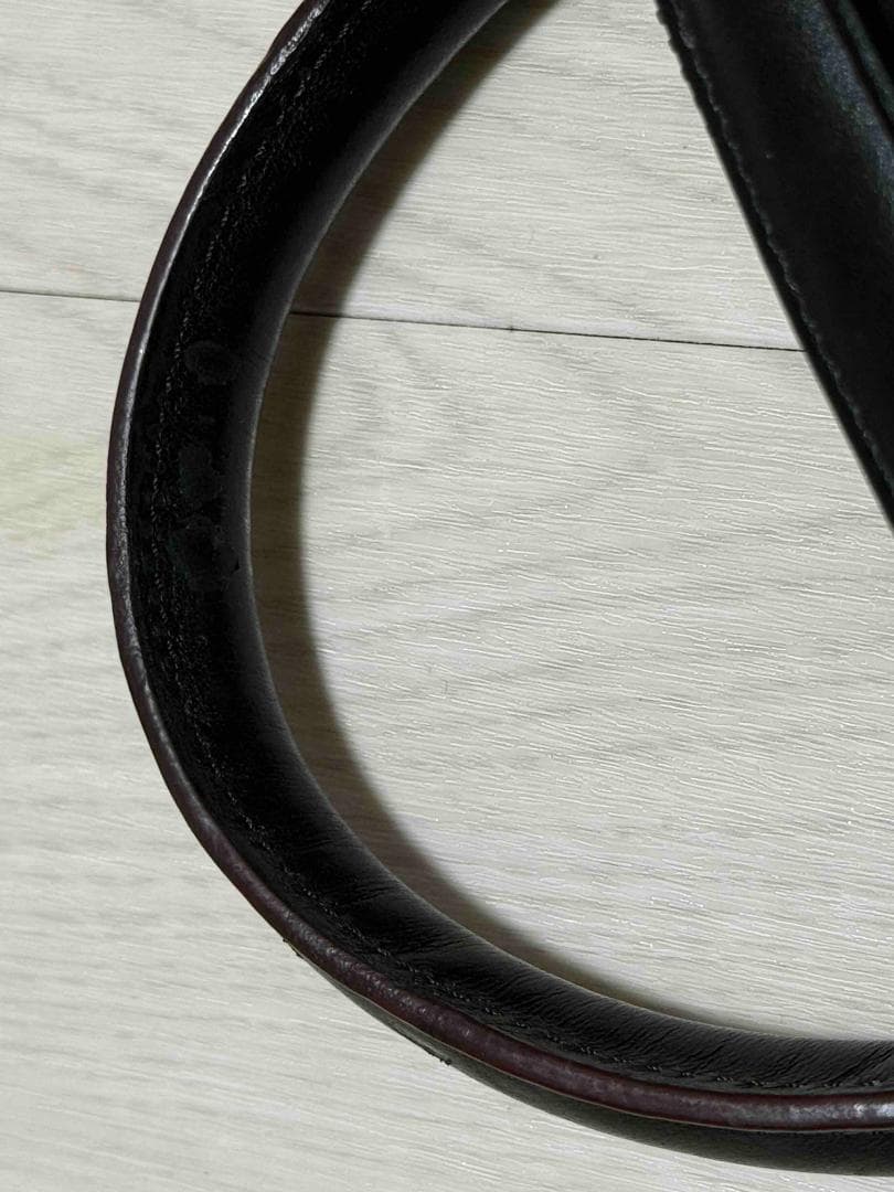 COACH コーチ ビジネスバッグ シグネチャー 黒系 レザー A4収納可