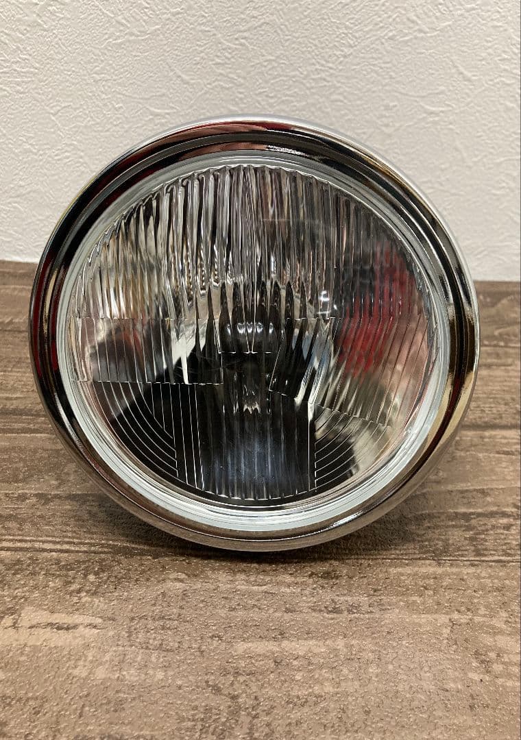 Z400FXシビエタイプヘッドライト200パイクリアレンズ/黒ケ−ス