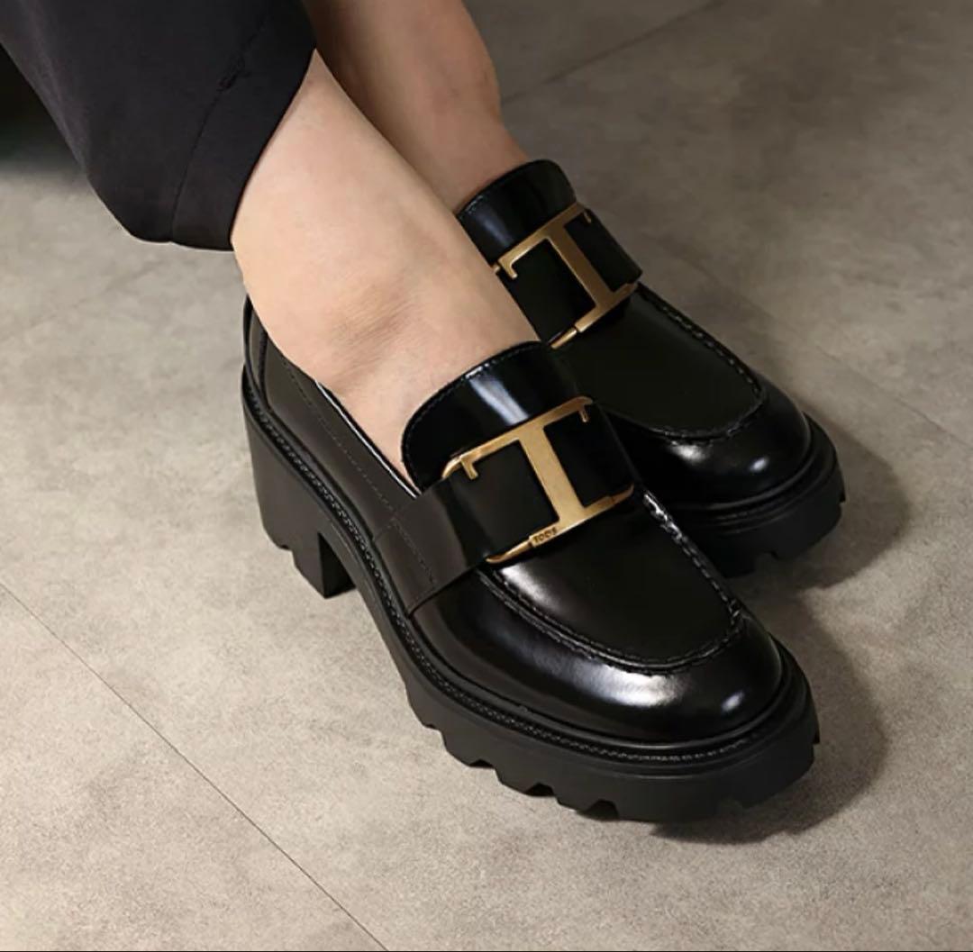 TOD'S トッズ 厚底ローファー Tタイムレスレザーオックスフォード新品未使用